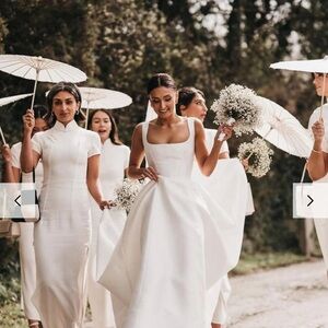 Elegant White Sleeveless Dress